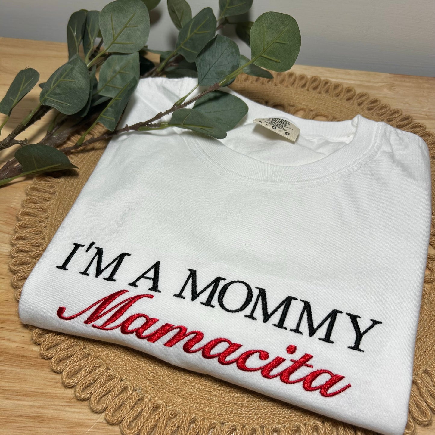 Mamacita Embroidered T-Shirt