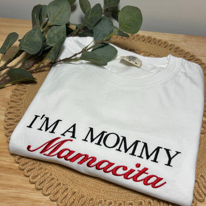 Mamacita Embroidered T-Shirt