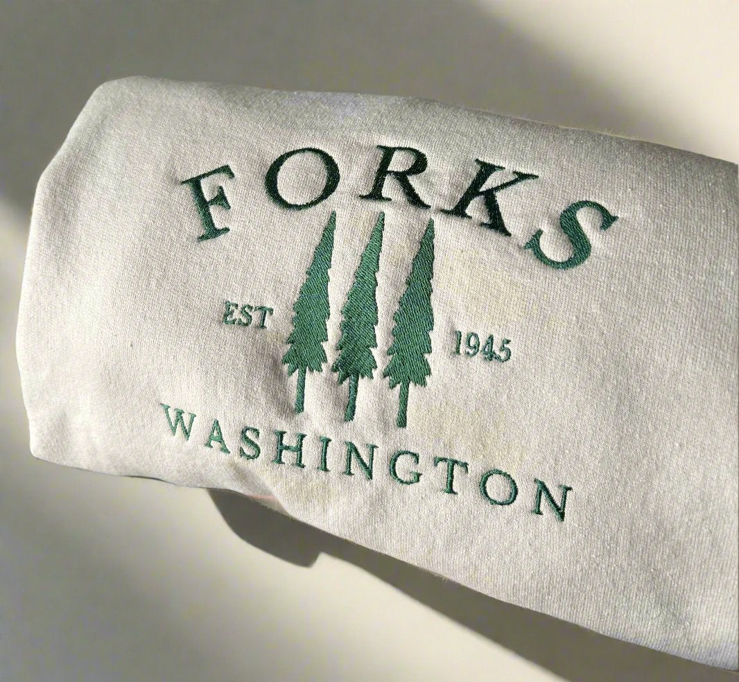 Forks Washington Crewneck Sweater