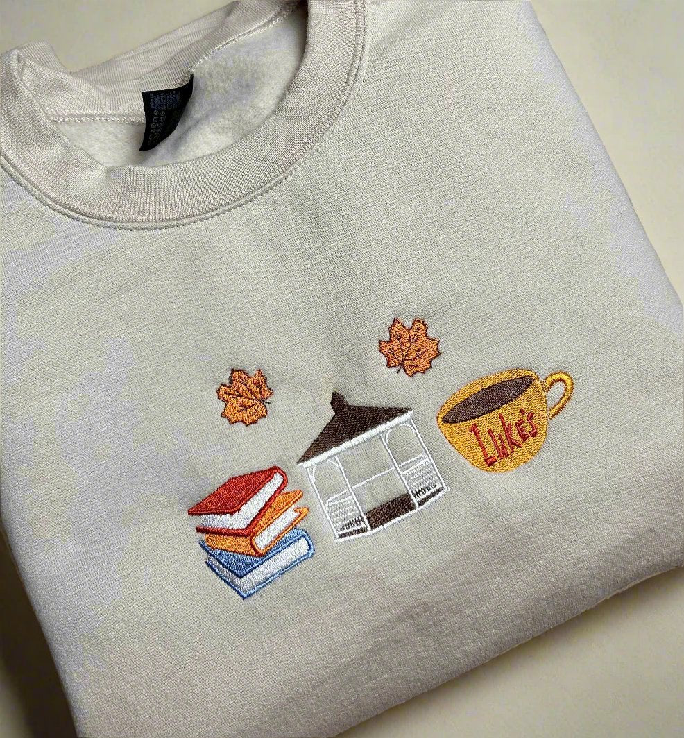 Gilmore Girls | Embroidered Unisex Crewneck